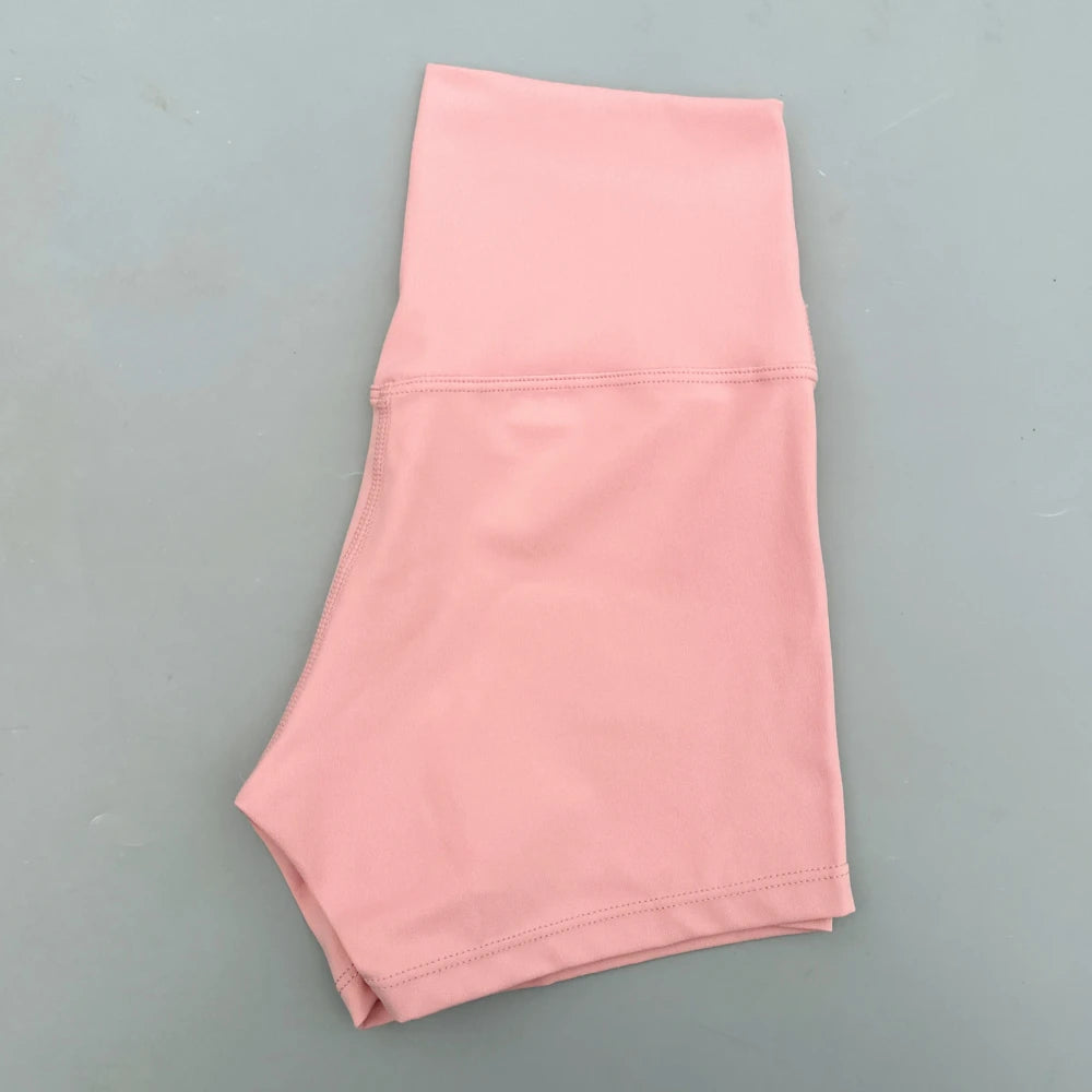 High Waist Athletic Training Shorts