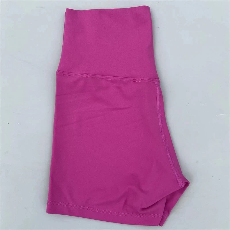 High Waist Athletic Training Shorts