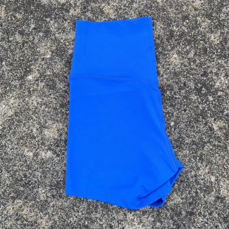 High Waist Athletic Training Shorts