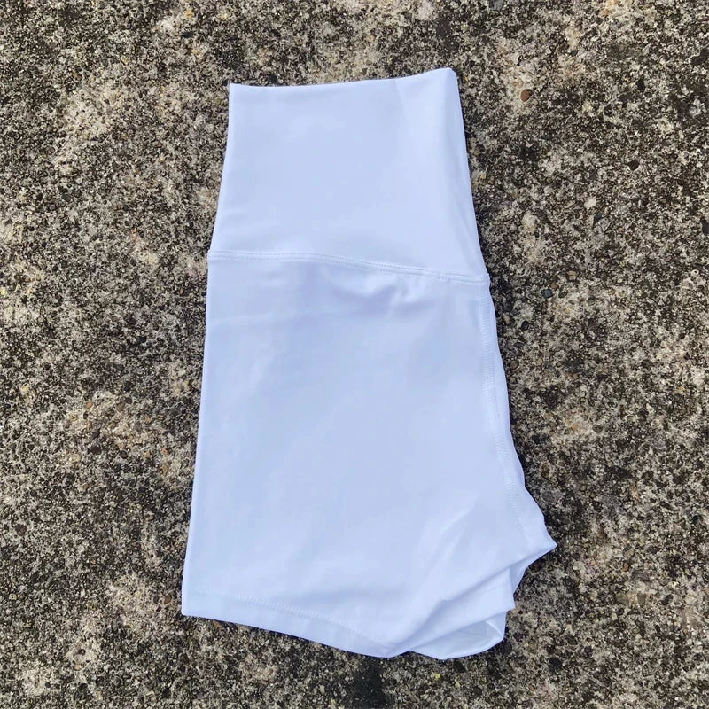High Waist Athletic Training Shorts