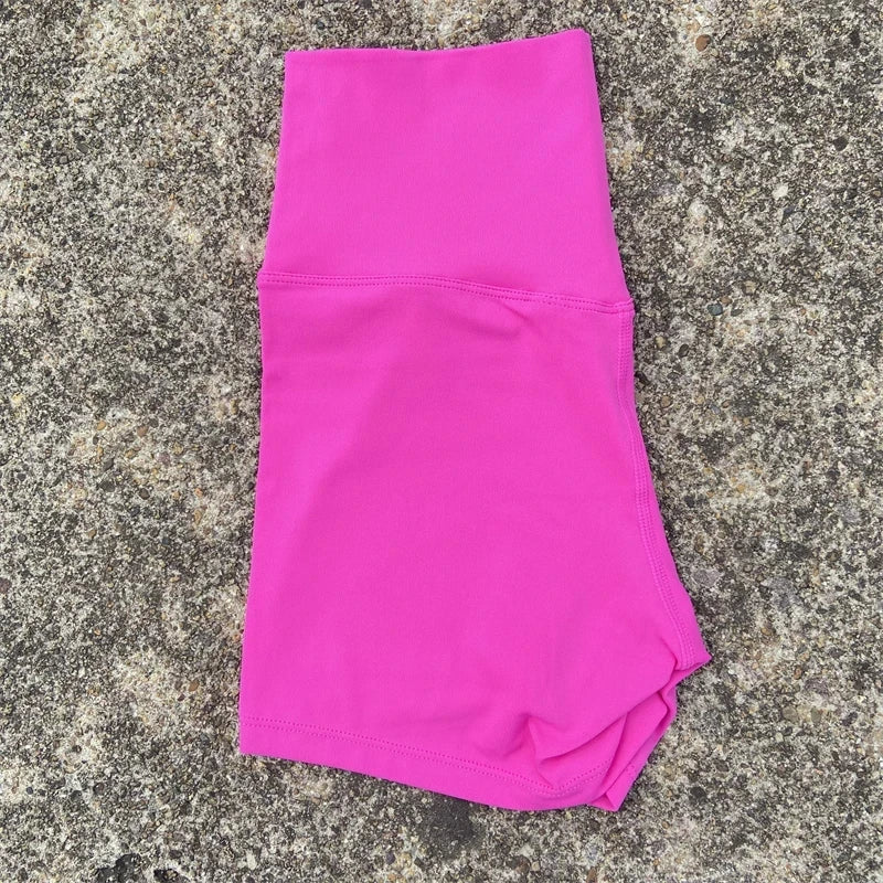 High Waist Athletic Training Shorts