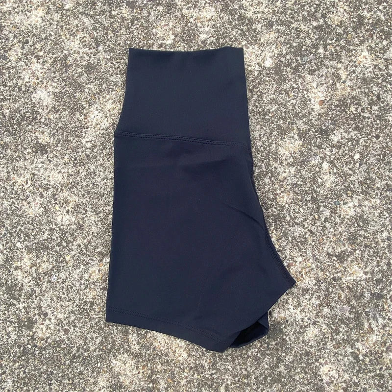 High Waist Athletic Training Shorts