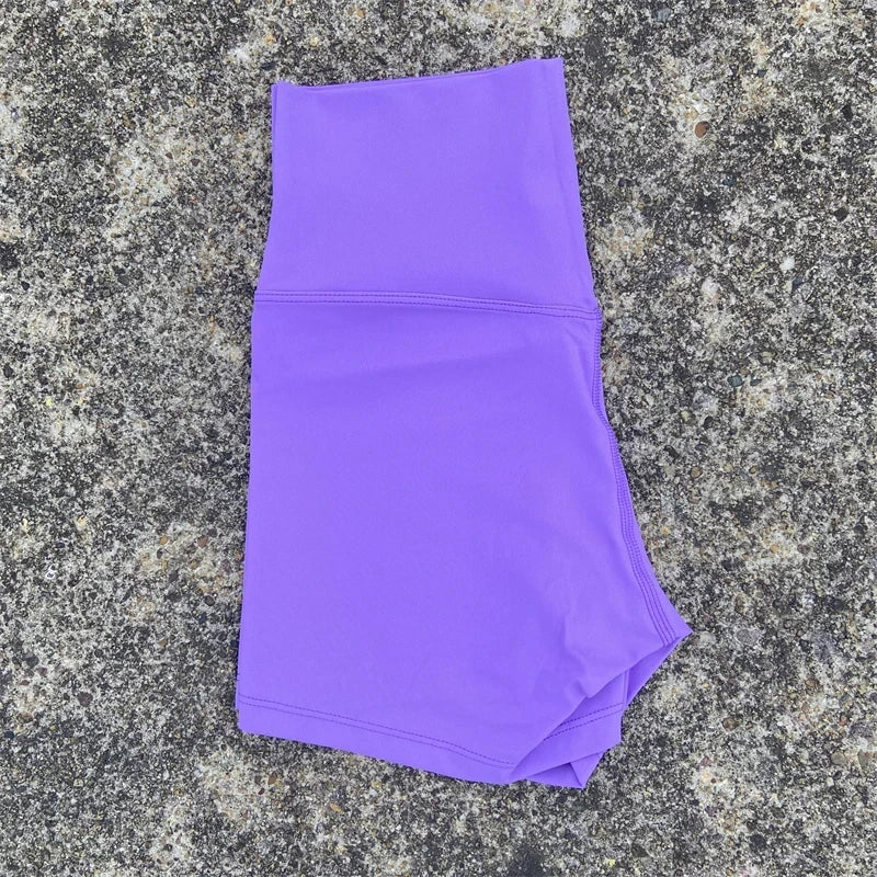 High Waist Athletic Training Shorts
